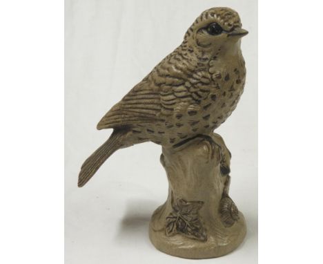 POOLE STONEWARE THRUSH B.LINDLEY ADAMS 7.5' 