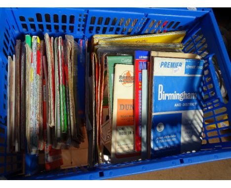 2 boxes of Ordnance Survey maps 