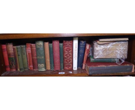 A shelf of Dickens hardback books 