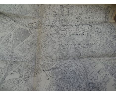 A quantity of Vintage Ordinance Survey maps, including London, Kent and Essex 