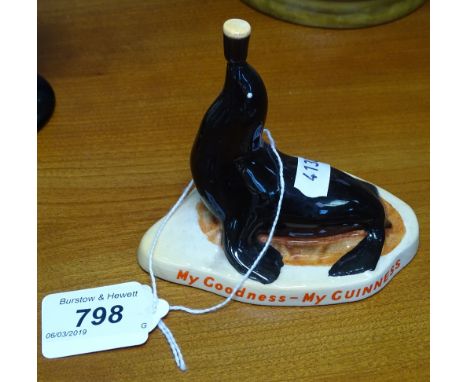 A Carlton Ware Guinness seal, height 3.5" 