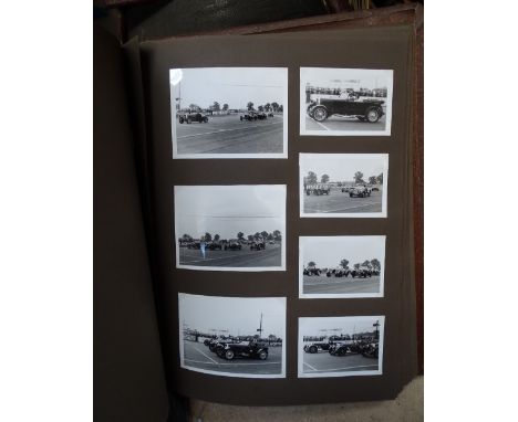 A photograph album, ledger, handbooks etc 