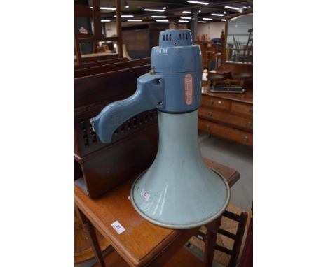 A vintage Pye megaphone , Transhailer