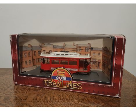 Corgi Tramlines model No. C990/1 Southampton Corporation Tramways, boxed (box wear)