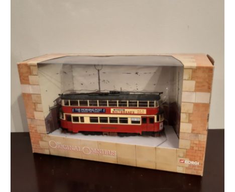 Corgi 'The Original Omnibus Company' model OM40501 Feltham Tram London Transport, boxed