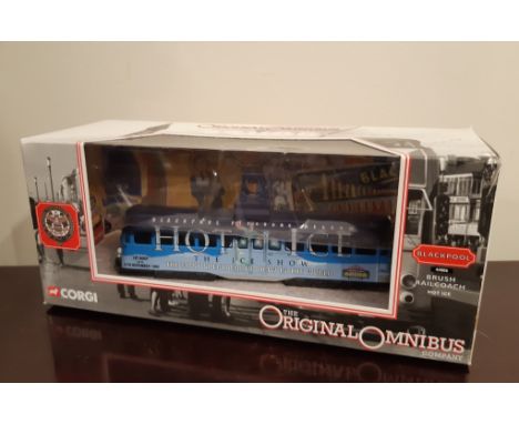 Corgi 'The Original Omnibus Company' model No. 44006 Blackpool Brush Railcoach Hot Ice, boxed