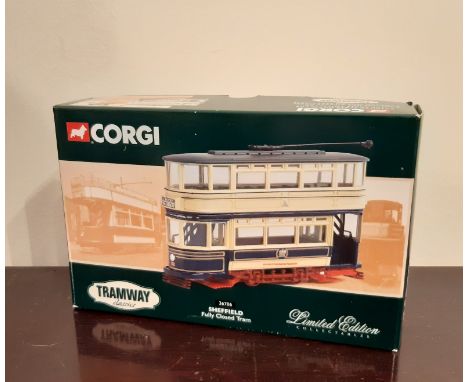 Corgi Tramway Classics model 36706 Sheffield Fully Closed Tram, boxed
