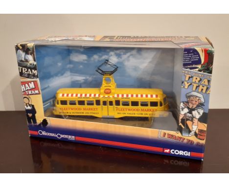 Corgi 'The Original Omnibus Company' model OM44011 Blackpool Brush Railcoach - Fleetwood Market, boxed