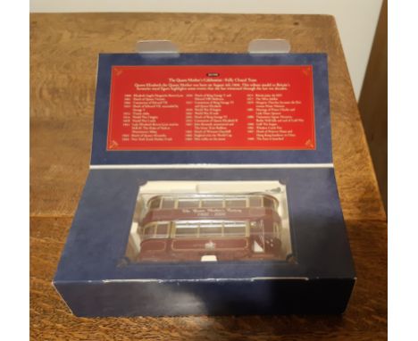 Corgi 'The Queen Mother's Century' Fully Closed Tram No. 36709, boxed (some box wear)