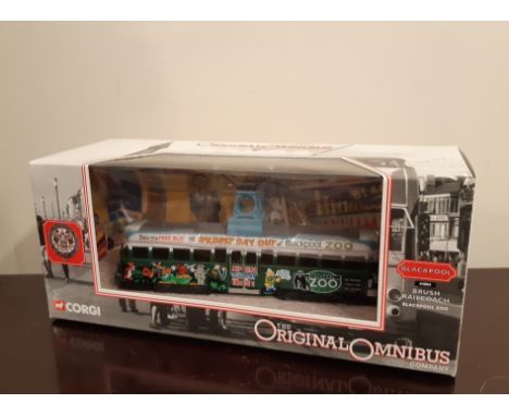 Corgi 'The Original Omnibus Company' model No. 44004 Blackpool Brush Railcoach Blackpool Zoo, boxed
