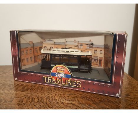 Corgi Tramlines model No. C990/2 Sheffield Corporation Tramways, boxed (box wear)