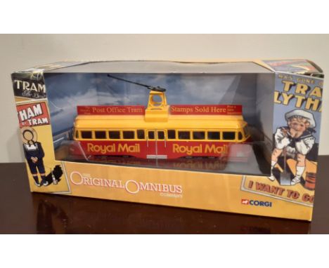 Corgi 'The Original Omnibus Company' model OM44006 Blackpool Brush Tram Royal Mail, boxed
