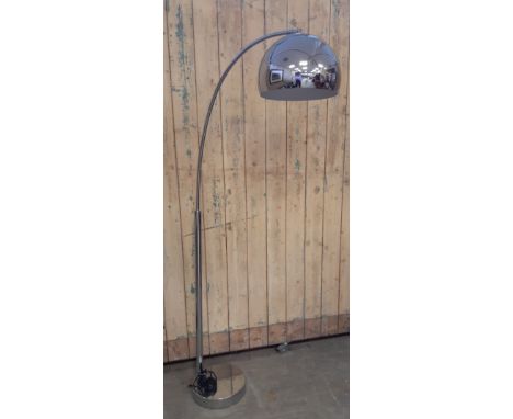 1970's style floor lamp, 165cm high