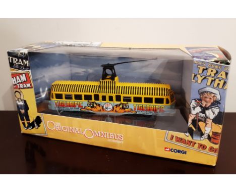 Corgi 'The Original Omnibus Company' model OM44012 Blackpool Brush Railcoach - Tigeriffic, boxed