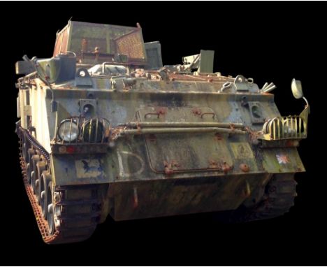 A British Army FV436 Command and Control Armoured Personnel Carrier': registration number 02 EE 04., Rolls-Royce K60 Multi fu