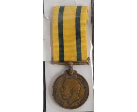 A Territorial Force War Medal to '675 Pte F T Coram Devon R':