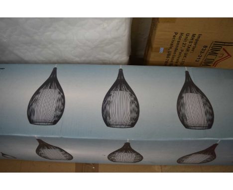 Razoni three tier light fitting, 110 x 100cm
