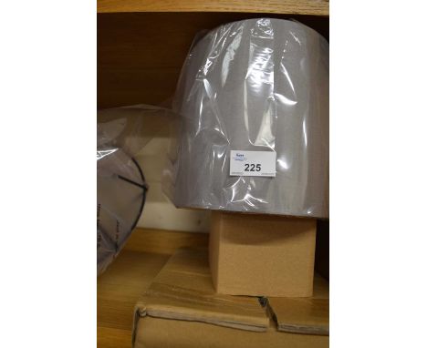Table lamp, chrome