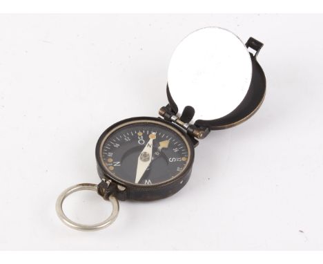 German Busch military marching compass, numbered 82117 DRGM