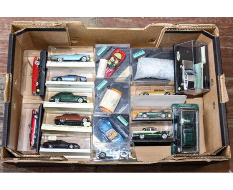 Collection of various boxed car models - to include Vitesse De Lorean, Chevrolte corvette and Bel Air, Solido age classics an