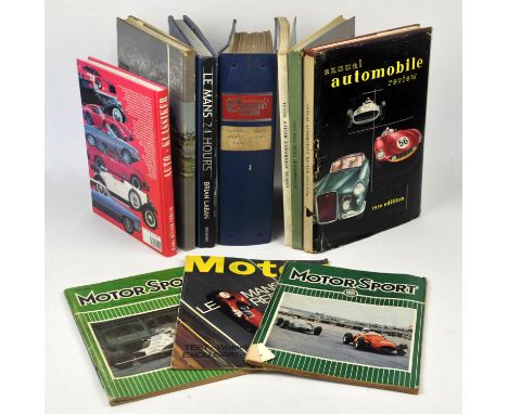 Large collection of Motoring books - To include Ayrton Senna racing history by Christopher Hilton, Le Mans 24 hour complete s