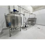 ST REGIS PROCESSOR, S/N 300-9466, 150 PSI HEAT EXCHANGE JACKET, TOP-MOUNT SWEEP STYLE AGITATION,