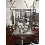 ELGIN 8-VAVLE ROTARY PISTON FILLER, MODEL RPF-8, S/N RPF08280, PREVIOUSLY FILLING HOT SAUCE BOTTLES