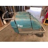 Tennant Model S10 Walk Behind Floor Sweeper, Asset #1200000012