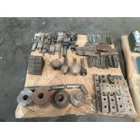 Pallet of Jaws, Centers, Tool Holders, Lathe cutters