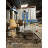 6' Arm WMW Radial Drill Model BR 80-2000 GH, S/N 778