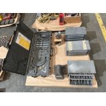 Pallet of drill bit tool boxes, a Radii Cutter