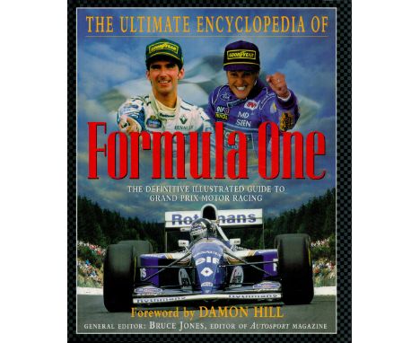 formula One (The Ultimate Encyclopedia of) Edited by Bruce Jones 1995 First Edition Hardback Book published by Carlton / Hodd