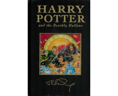 Harry Potter and the Deathly Hallows by J K Rowling 2007 First Edition Hardback Book published by Bloomsbury Publishing Plc, 