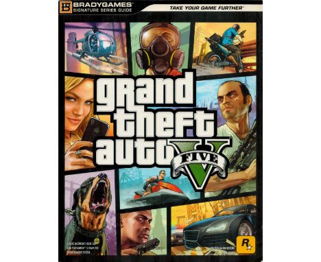 Grand Theft Auto San Andreas - Official Strategy Guide 2004 & Grand Theft Auto V (Five) 2013 both by Tim Bogenn & Rick Barba 