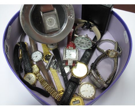 Collection of Assorted Wristwatches, including Lorus, Citron, Timex, nurse's type watch, etc.