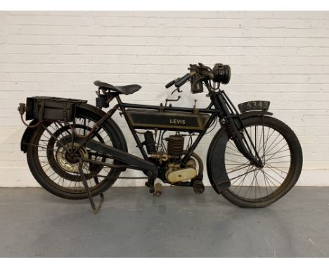 1916 Levis 2½hp Model ERegistration no. T 5343Frame no. 4354Engine no. 1716B•Believed West Country ownership from new•Present