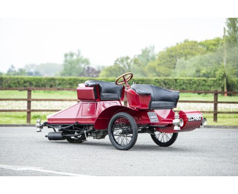 Offered from the National Motorcycle Museum Collection 1905 Rex 8hp TricarRegistration no. EL 3480Frame no. 10221Engine no. A