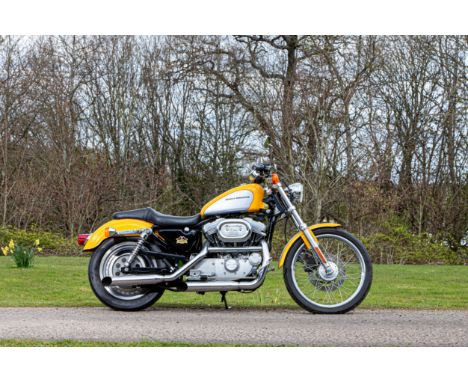 2000 Harley-Davidson XL883C Sportster CustomRegistration no. X202 KNPFrame no. 1HD4CJM19YK143609Engine no. CJMY143609In 1982 