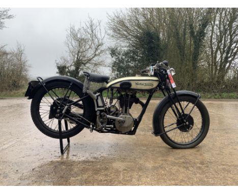 Property of a deceased's estate 1929 Norton 348cc Model JERegistration no. OF 6041Frame no. 38125Engine no. JE1174A new intro