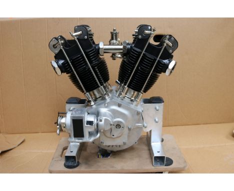 A JAP KTOR replica engineunnumbered, purchased by the vendor approximately 18 years ago as a spare for a Brough Superior, it 