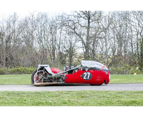 Racing Kneeler Sidecar OutfitRegistration no. not registeredFrame no. noneEngine no. T120R D15474According to the receipt on 
