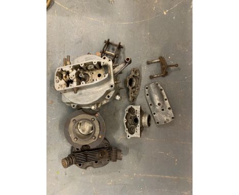 A dismantled c.1929 Norton CS1 Racing Enginenumbered 42796 with some evidence of overstamping, and internal crankcase mating 