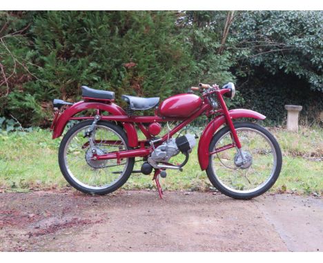 1956 Moto Guzzi Cardellino 65Frame no. BM120Engine no. BM120A development of the immensely successful Motoleggera, the Cardel