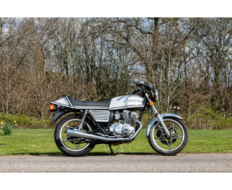 c.1981 Suzuki GSX250Registration no. not registeredFrame no. GS25X-510152Engine no. GS25X-127360Suzuki updated its four-strok