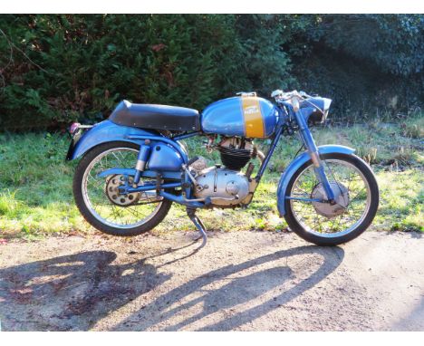 1958 Parilla 175cc SportFrame no. 407559Engine no. 407559Giovanni Parrilla built his first motorcycle in 1946, dropping his s