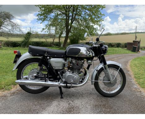 1966 Honda CB450 'Black Bomber'Registration no. FDX 191DFrame no. CB450-1010695Engine no. CB450E-1008732•Historically signifi