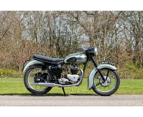1956 Triumph 649cc Tiger 110Registration no. MUH 739Frame no. 80932Engine no. T110 80932Every Triumph enthusiast knows that t