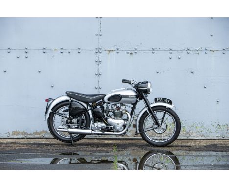 1953 Triumph 498cc Tiger 100Registration no. PYA 169Frame no. 38064Engine no. T100 38064The Tiger 100 sports version of Edwar