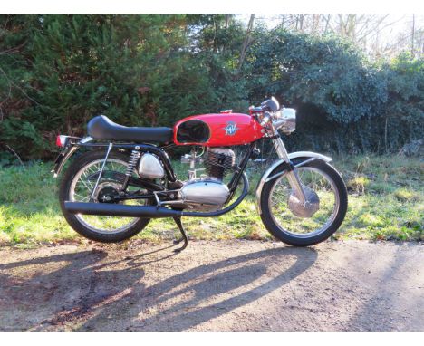 1972 MV Agusta 125 GTL Super SportFrame no. MV GTL 660189 SEngine no. MV-657766In 1961 MV Agusta launched the all-new Centomi