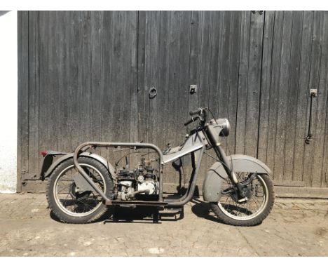 Steam-powered Motorcycle with engine by Pearson &amp; CoxRegistration no. not registeredEngine no. 1893This fascinating steam